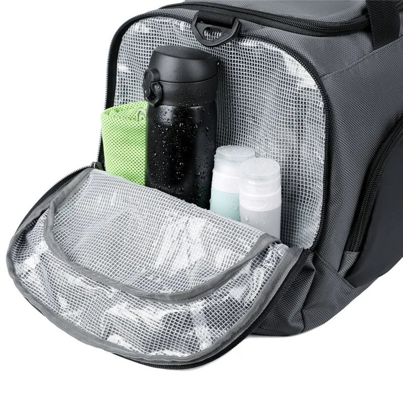 New Gym Bag Multi-Functional Waterproof Sport Bags Men Women Training Fitness Yoga Travel Handbag with Shoe Pouch Luggage Bag