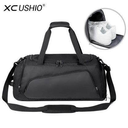 New Gym Bag Multi-Functional Waterproof Sport Bags Men Women Training Fitness Yoga Travel Handbag with Shoe Pouch Luggage Bag